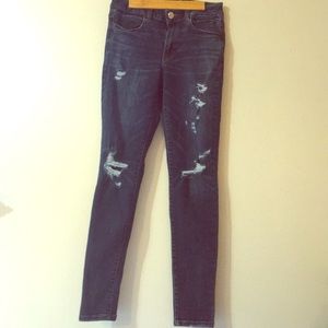 American Eagle Super Stretch High-rise Jeggings.